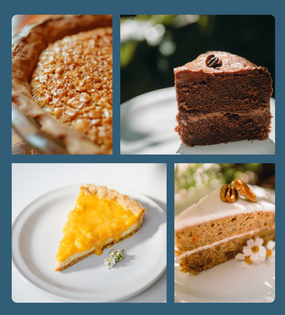 Cafetería de Manantial de las Flores en Xalapa con productos orgánicos y postres saludables